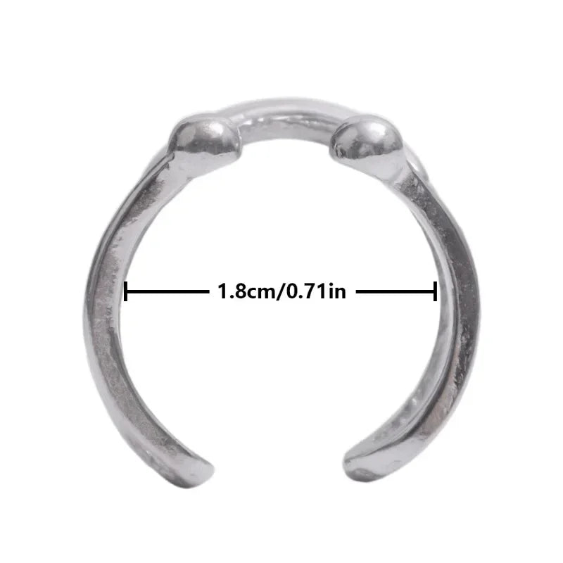 Bague Sourire Smiley contre l'Anxiété