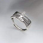 Ancient Style Cleopatra Queen of Egypt Ring