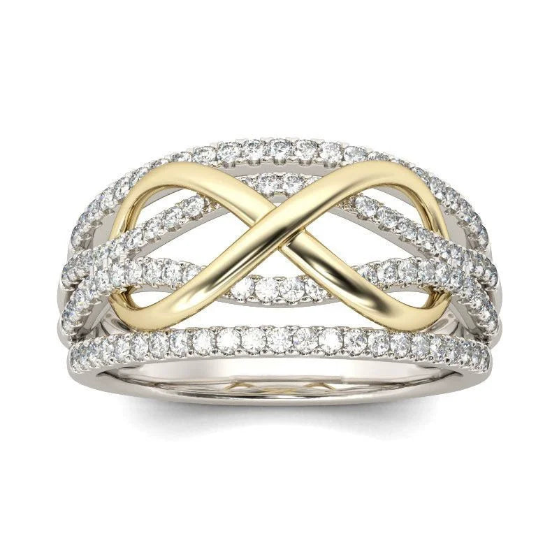 Women's Infinity Symbol Ring 