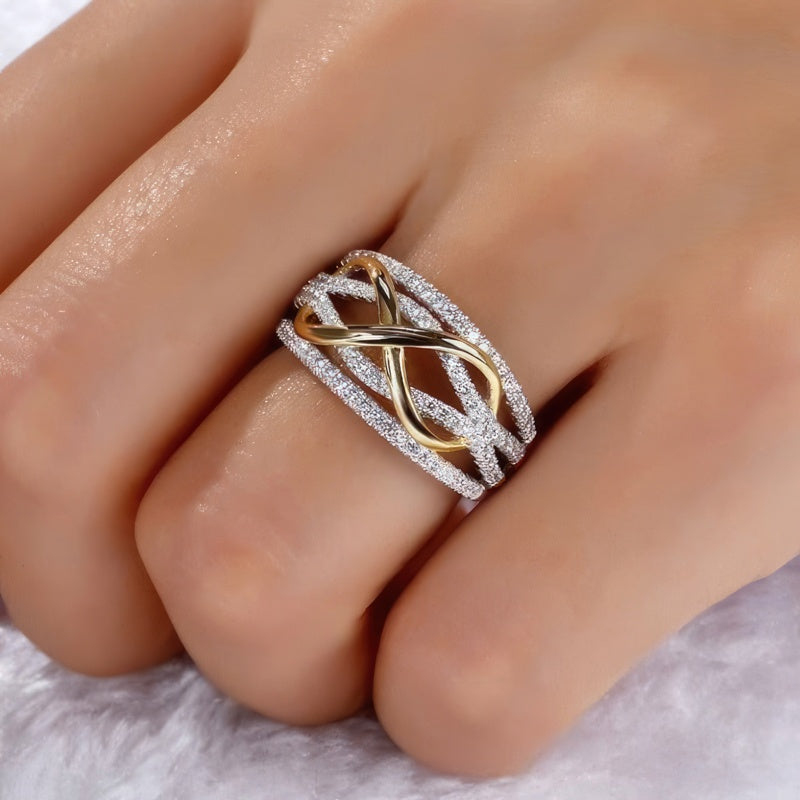 Women's Infinity Symbol Ring 