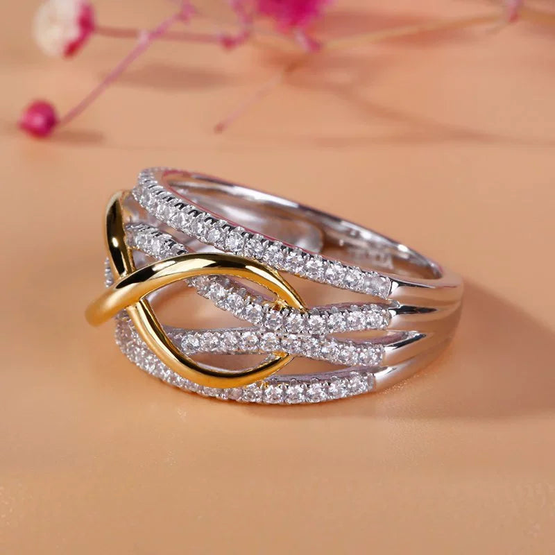 Women's Infinity Symbol Ring 