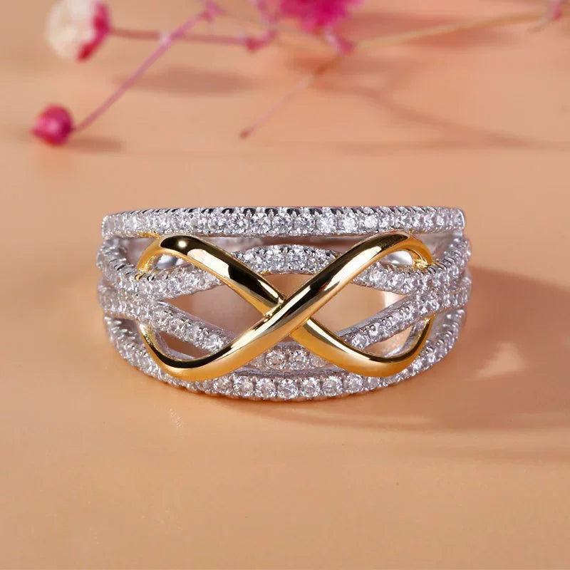 Women's Infinity Symbol Ring 