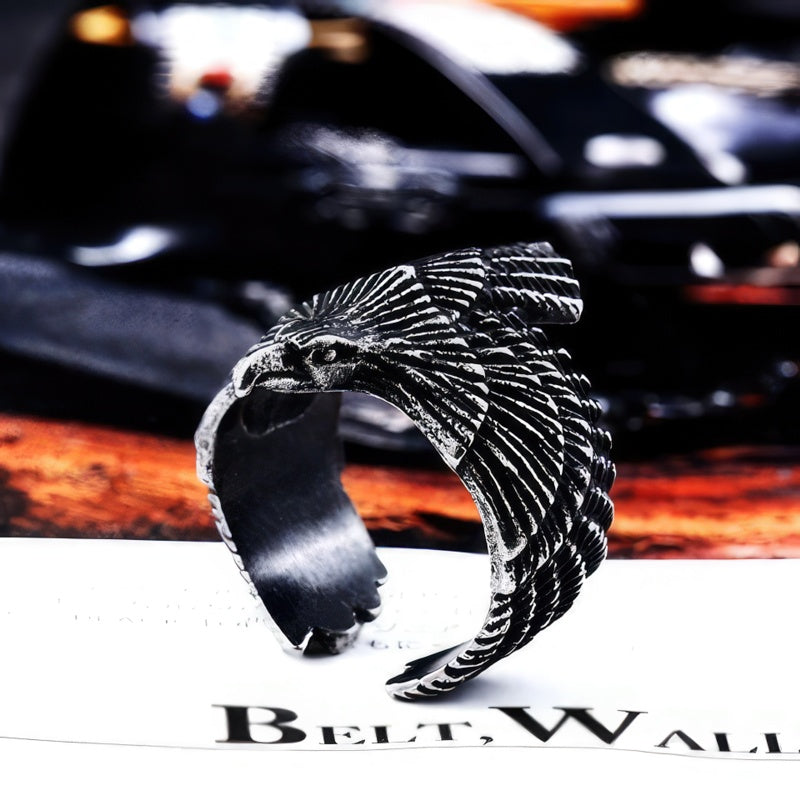 Bague Tête d'Aigle