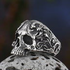 Steel Skull Ring without Crown