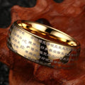 Tibetan Men / Women Gold Ring
