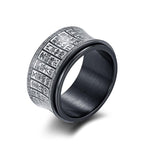Tibetan Mantra Silver Ring