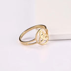 Irish Trinity Knot Triquetra Ring gold