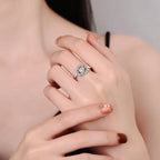 Triquetra Trinity Knot Irish Celtic Silver Ring