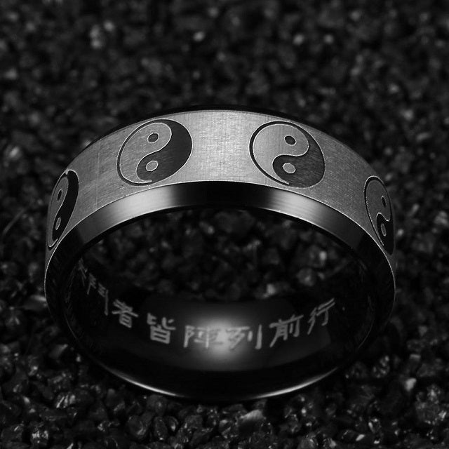 Anillo Yin Yang
