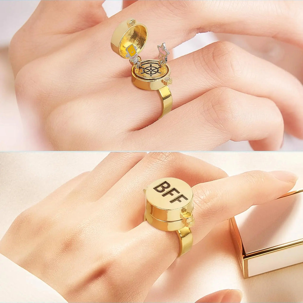 Rotating Magnetic Rings Magnetic and Rotating Rings for Best Friends – Artistika