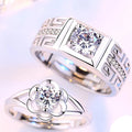 Couples Rings Flower Ring for Women