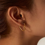 Pendientes de Aro Corazón Oro Mujer oro