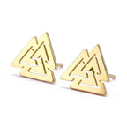 Boucles d'Oreille Viking Homme doré