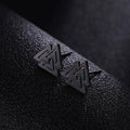 Boucles d'Oreille Viking Homme noir