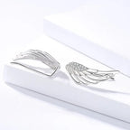 Boucles d'oreilles ailes d'ange femme