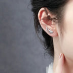 Boucles d'oreilles ailes d'ange femme