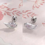 Pendientes alas de ángel 