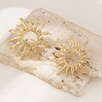 Women's Sun Stud Earrings