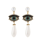 Blue Greek Turkish Mataki Matiasma Evil Eye Earrings style 2