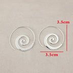 Pendientes Aros Espiral
