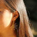 Pendientes Colgantes Estilo Sol