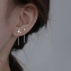 Pendientes Colgantes Diferentes de Encanto Estrellas