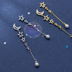 Boucles d'Oreilles Étoile or
