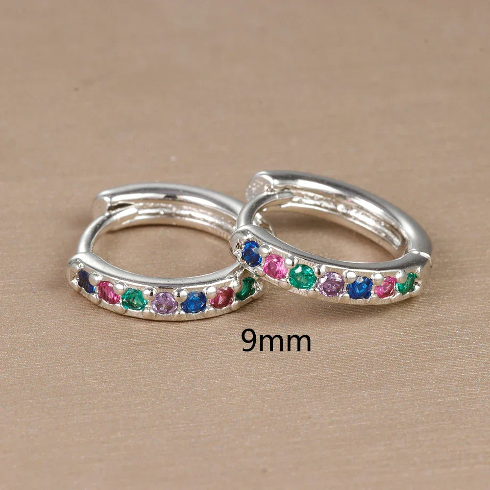 Pendientes de Arcoiris para mujer