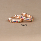 Pendientes de Arcoiris para mujer