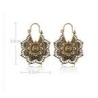 Pendientes de Mujer Mandala Flor
