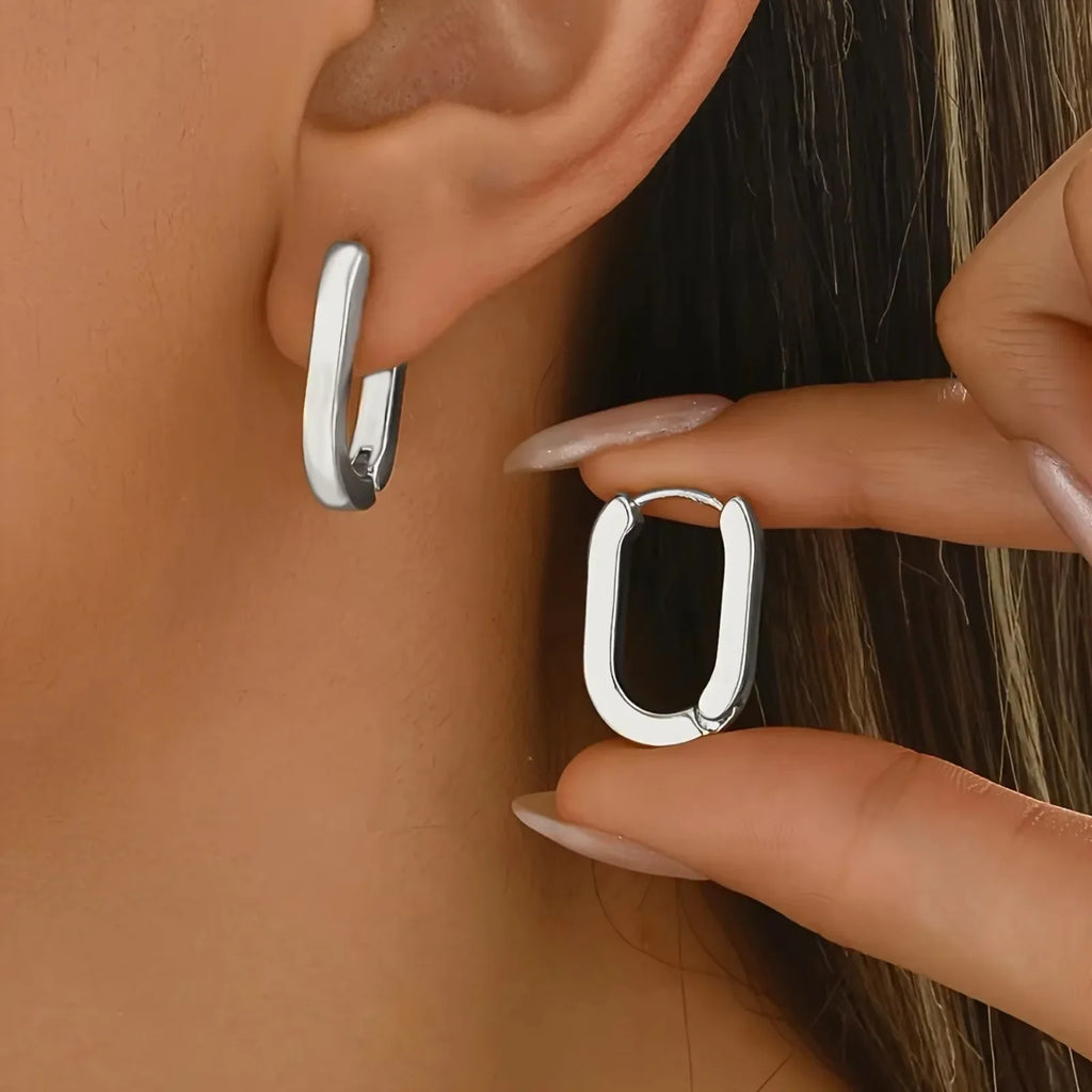 Pendientes geométricos elegantes 