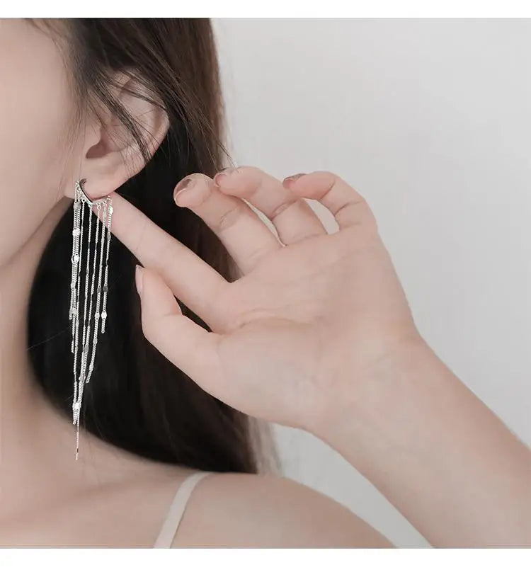 Pendientes de Guirnalda Largos