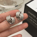 Pendientes con lazo para mujer 