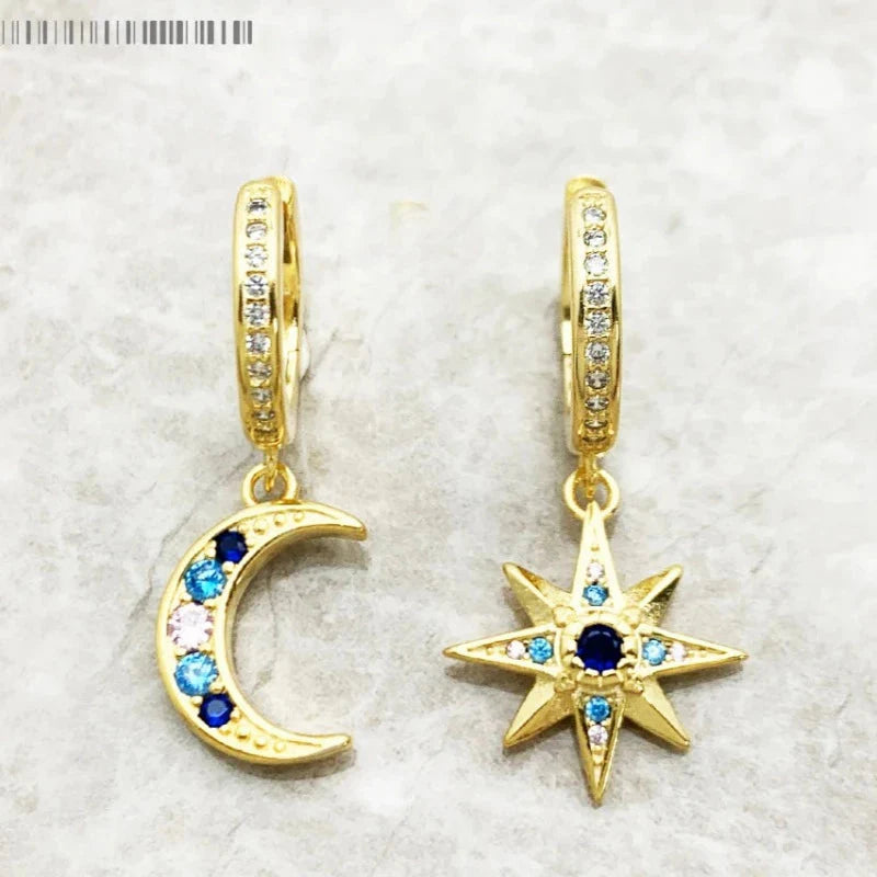 Pendientes Noche Estrellada - Exception® oro