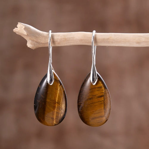 Tiger Eye Earrings for Women