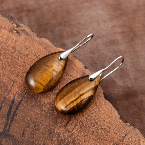 Tiger Eye Earrings for Women