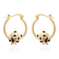 Pendientes Panda Oro