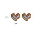 Pendientes Colgantes Corazón Mujer