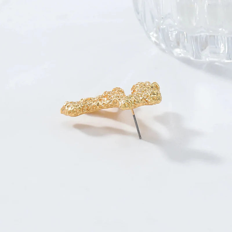 Dangling Coral Earrings in Gold or Silver