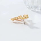 Dangling Coral Earrings in Gold or Silver
