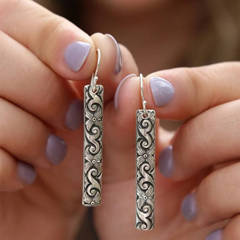 Ethnic Vintage Style Dangle Earrings
