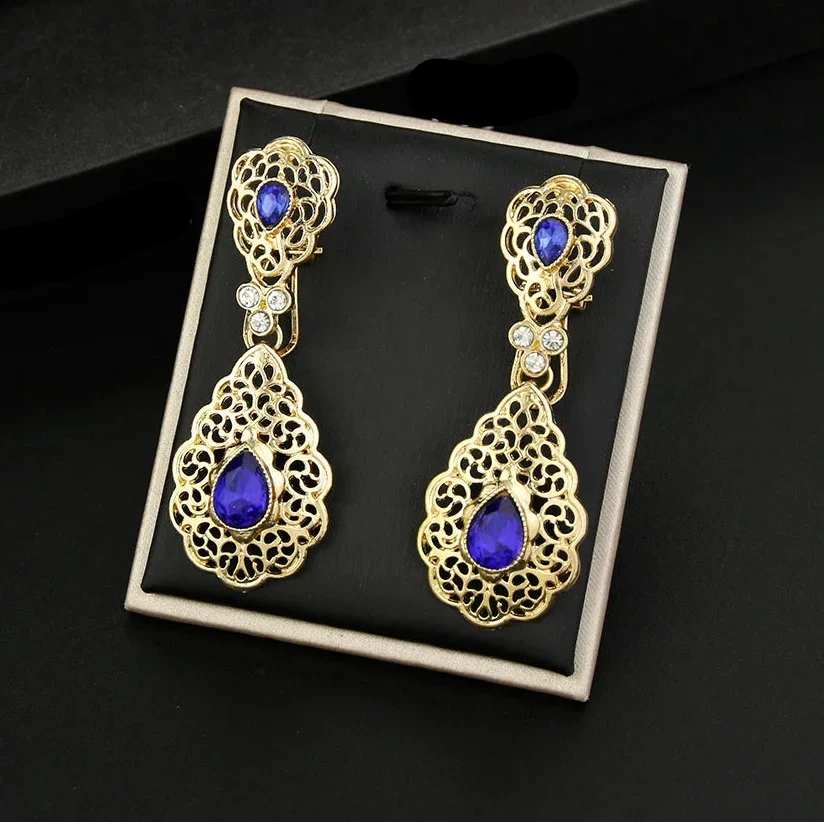 Women's Arabic-style drop earrings