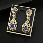 Women's Arabic-style drop earrings