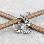 Viking Fenrir Dangle Earrings