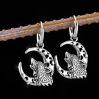 Viking Fenrir Dangle Earrings