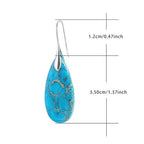 Boucles d'Oreilles Pierre Naturelle