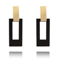 Rectangle Dangle Earrings