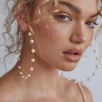 Round Pearl Earrings