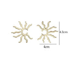 Pendientes Colgantes Sol para Mujer Astro