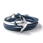 Pulsera ajustable ancla marina 